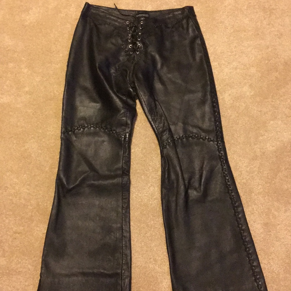 Leather pants